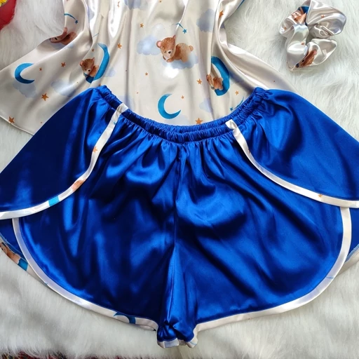 تصویر 4 از ست تاپ و شلوارک خرس خوابالو