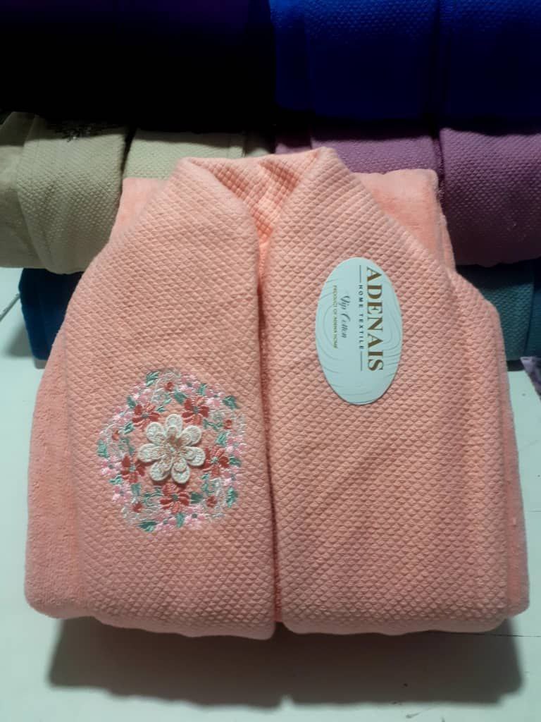 فروش عمده حوله تن پوش گلدوزی + تنوع بالا