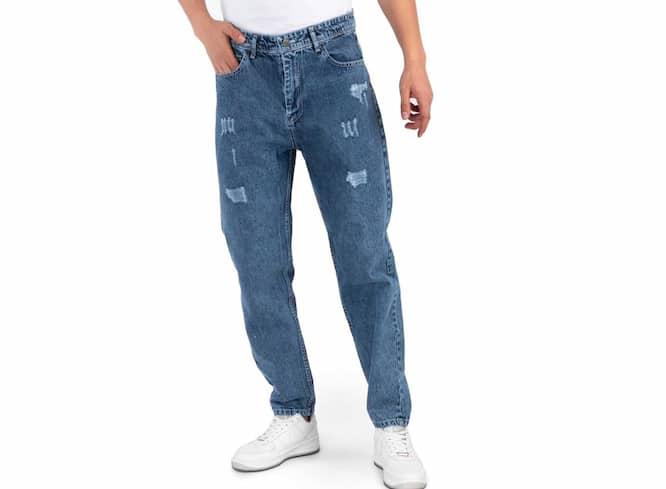 شلوار مام فیت مردانه با پارچه درجه یک