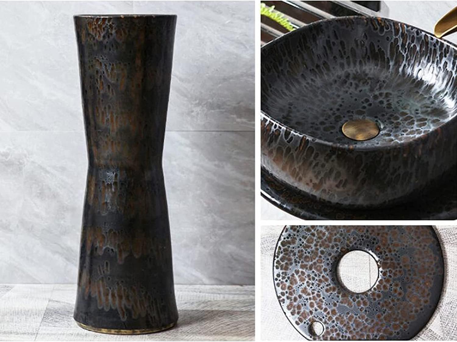 تصویر 4 از روشویی پایه دار در سبک کلاسیک مناسب بازسازی های سنتی