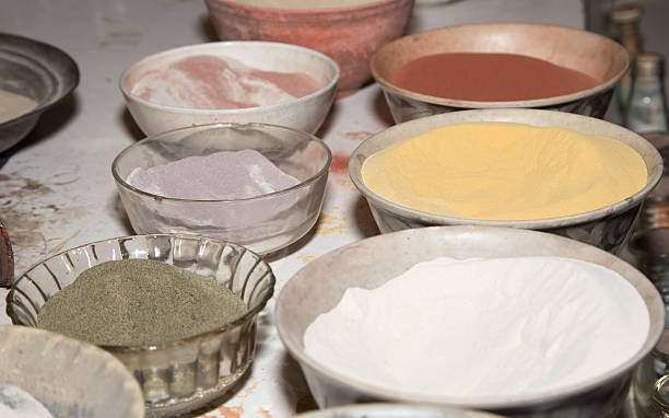 بنتونیت رنگ سازی با خلوص و سفیدی بالا