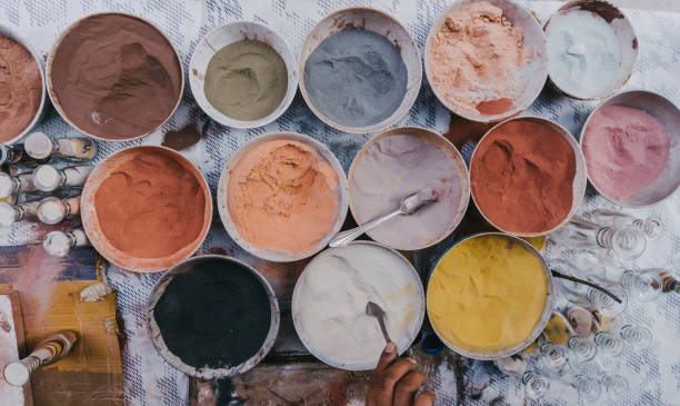 تصویر 1 از بنتونیت رنگ بر پودری بسته‌ بندی استاندارد