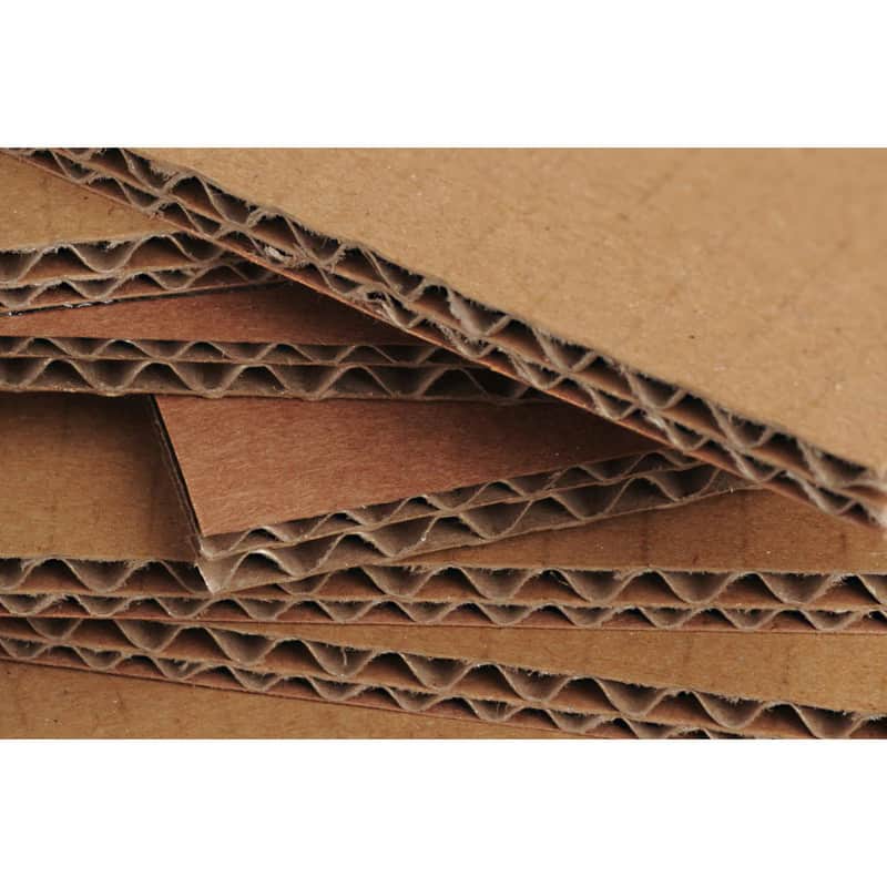 تصویر 4 از ورق کارتون خام با بافت یکدست و سطح صاف