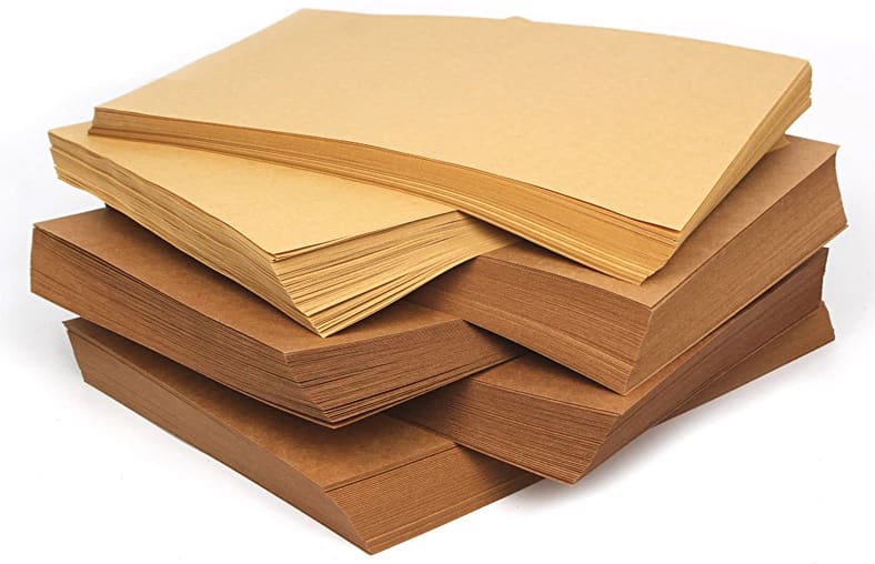 تصویر 2 از ورق کارتون خام با بافت یکدست و سطح صاف