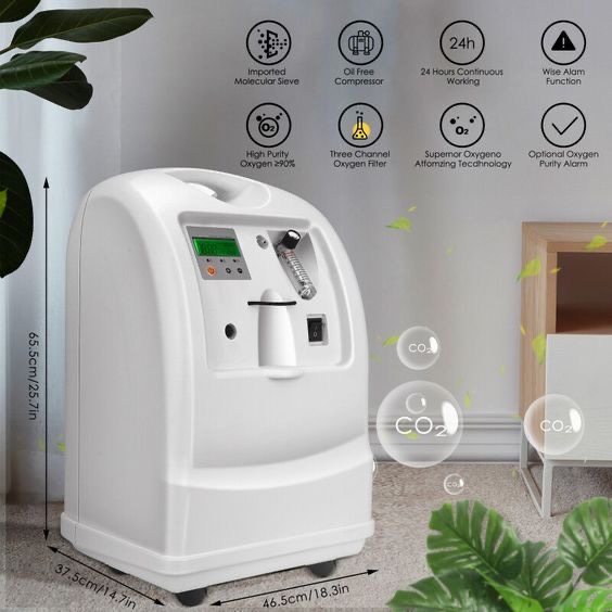 دستگاه اکسیژن ساز پرتابل مناسب بیماران تنفسی
