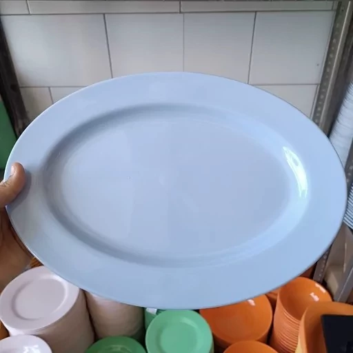 تصویر 3 از خرید و فروش دیس ملامین رستورانی بیضی با شرایط فوق العاده