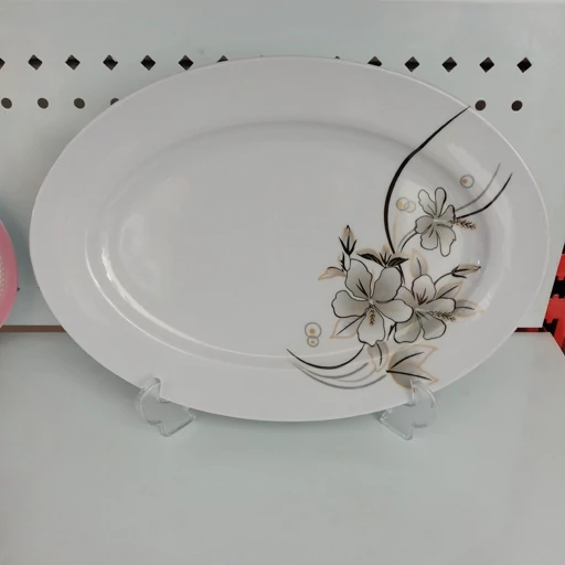 خرید و فروش دیس ملامین رستورانی بیضی با شرایط فوق العاده