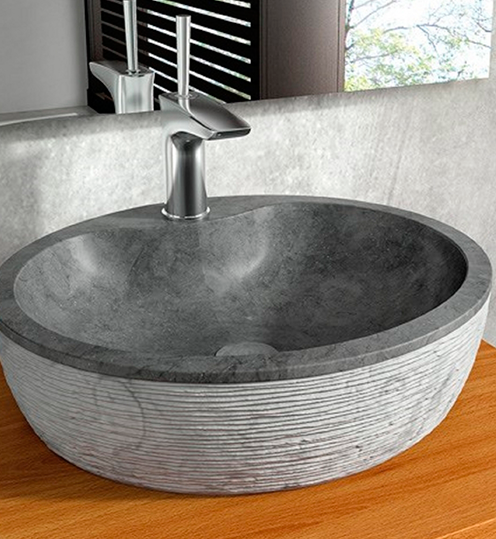 تصویر 2 از روشویی سنگی لاکچری مناسب دکوراسیون های خاص