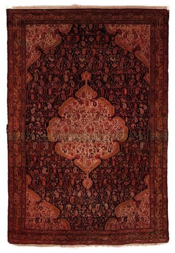 تصویر 1 از معروف ترین فرش دستباف کرمانی + ابعاد مختلف