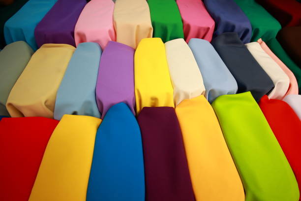 تصویر 2 از پارچه بوگاتی رنگی دو رو با کیفیت بالا