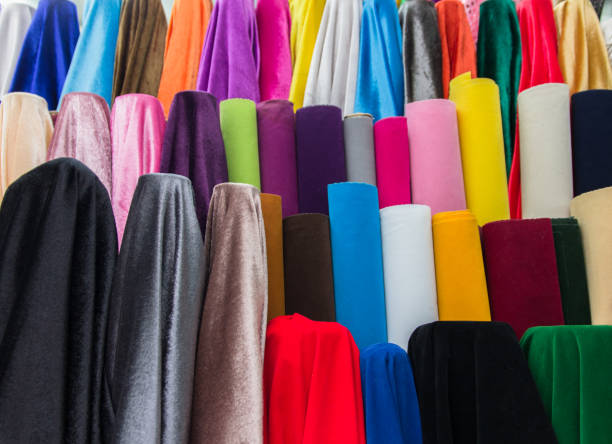 تصویر 4 از پارچه بوگاتی رنگی دو رو با کیفیت بالا