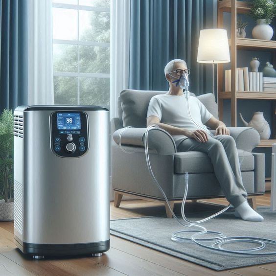 تصویر 2 از دستگاه اکسیژن ساز همراه سبک وزن و قابل حمل