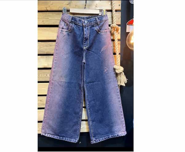 شلوار بگ دخترانه با جزئیات جذاب و رنگ‌ های شاد