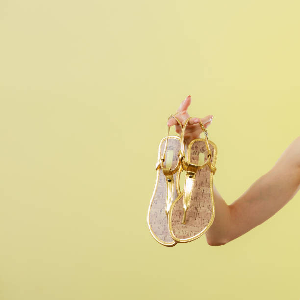 تصویر 4 از صندل دخترانه بندی طرح مینیمال استایل خنک تابستان