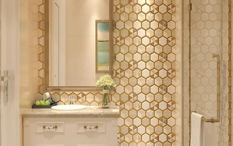 تصویر 3 از کاشی سرویس بهداشتی با طراحی ضد رطوبت و لوکس