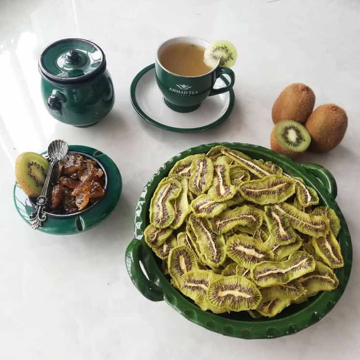 کیوی خشک لذیذ و مغذی ارگانیک درجه یک صادراتی