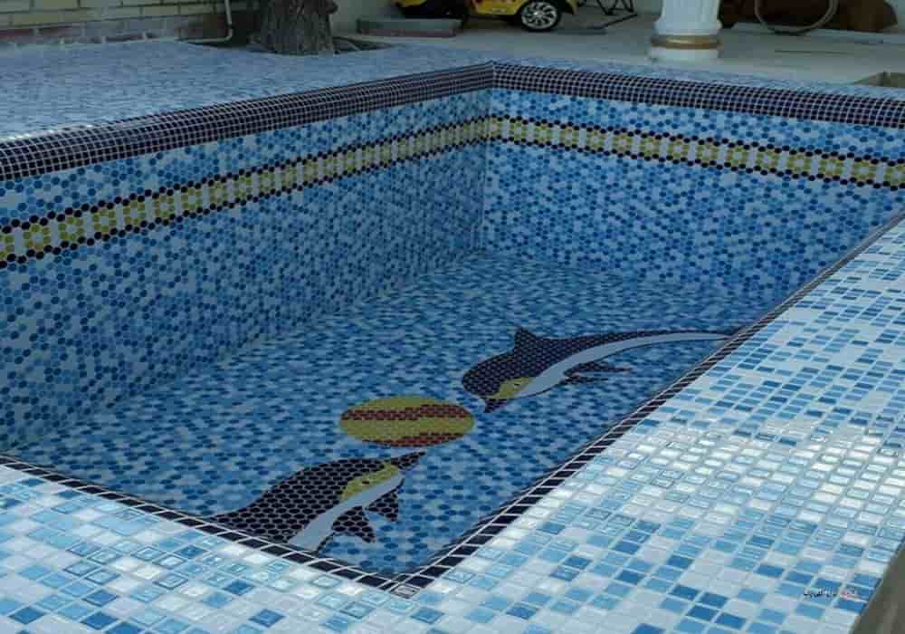 کاشی استخری با مقاومت بالا در برابر آب و کلر
