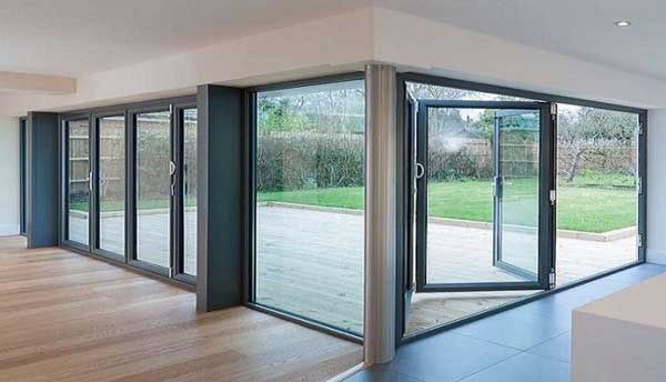 تصویر 1 از پنجره پروفیل آلومینیوم شیشه سکوریت ضد ضربه