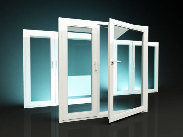 تصویر 4 از پنجره یو پی وی سی تک جداره ضخامت استاندارد