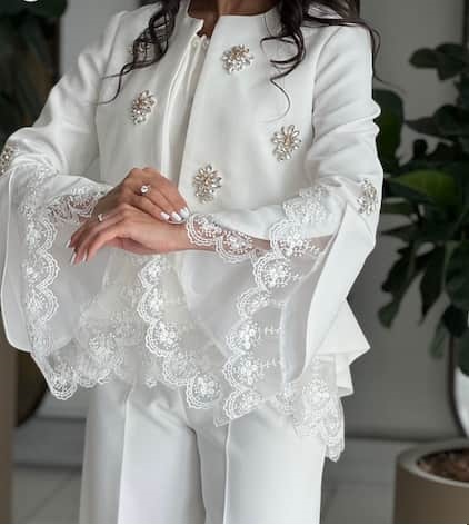 کت و شلوار مجلسی زنانه شیک و خاص + دوخت با کیفیت