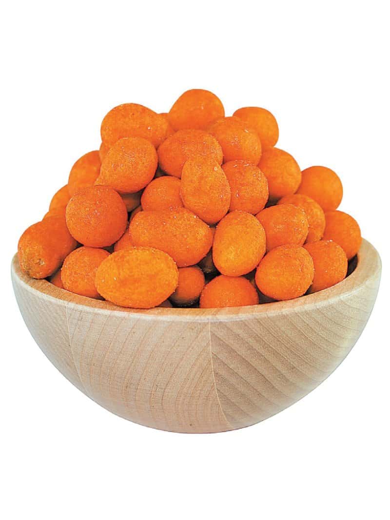 تصویر 1 از بادام زمینی روکش‌ دار فلفلی با ترکیب ادویه‌ های معطر