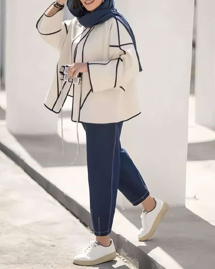 تصویر 3 از کت و شلوار مهمانی زنانه جدید و جذاب + پارچه با کیفیت