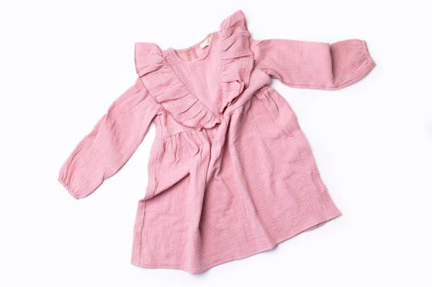 تصویر 2 از پیراهن بچگانه آستین پفی انتخابی جذاب در استایل کودکانه