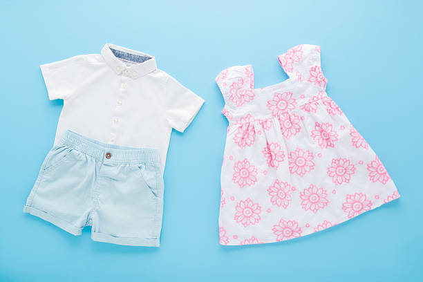 تصویر 3 از پیراهن بچگانه نخی پارچه سبک انتخاب خنک روز های تابستان