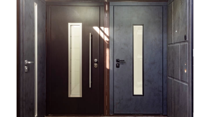 درب ضد سرقت بزرگ آهنی تقویت‌ شده