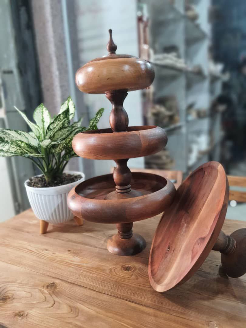 تصویر 6 از فروش جذاب پیش دستی چوبی و انواع ظروف چوبی عمده