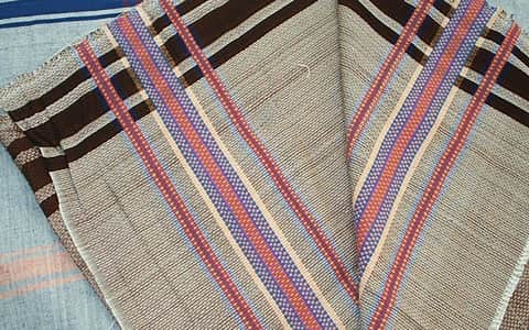 تصویر 1 از حوله سنتی بیرجند با کیفیت در طرح های محلی