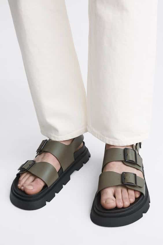 صندل مردانه راحتی با کفی نرم و مقاوم