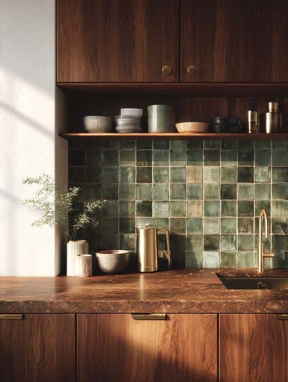 کاشی دیواری براق مخصوص سرویس بهداشتی و آشپزخانه