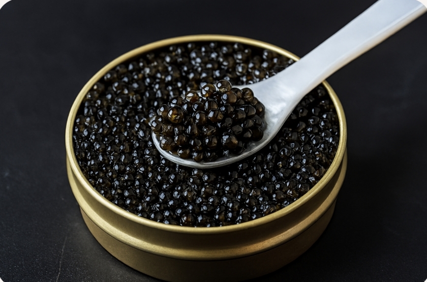 خاویار چه مزه ای دارد