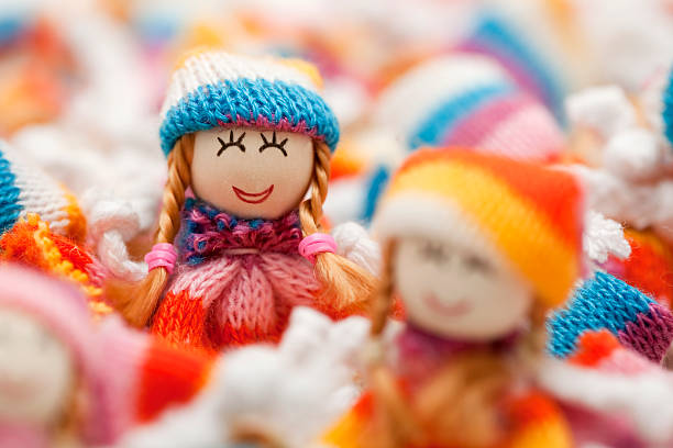 تصویر 2 از عروسک کودک بافتنی در تولید دست‌ ساز هنری