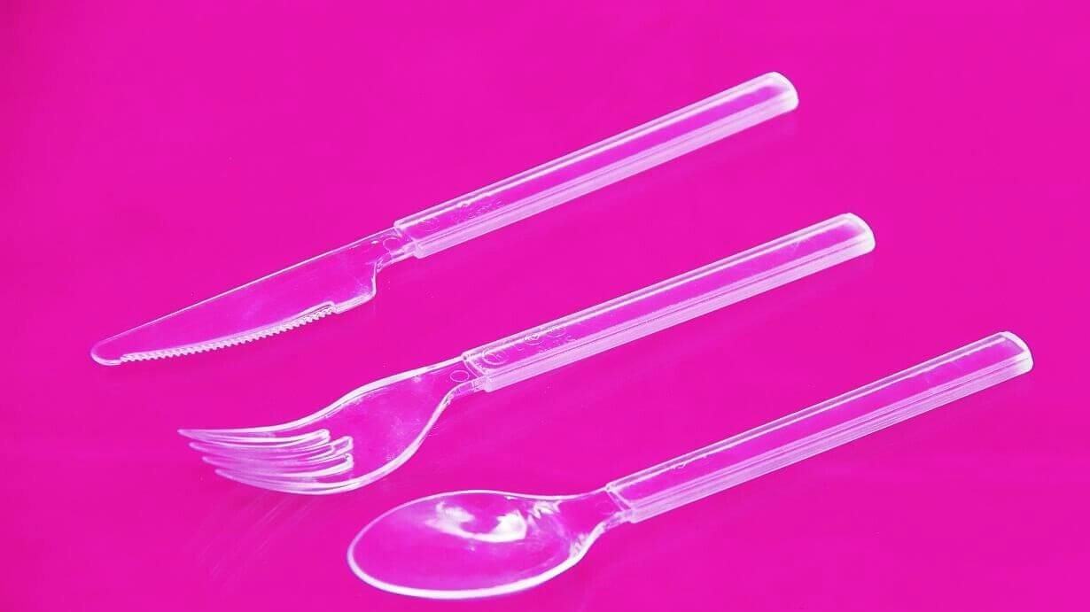 قاشق و چنگال یکبار مصرف شفاف بهداشتی