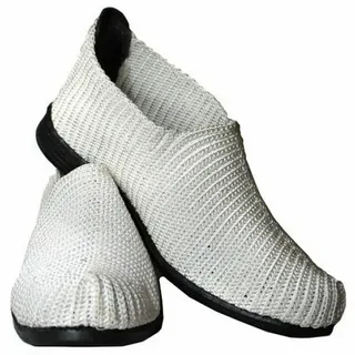 تصویر 2 از کفش گیوه مردانه قدیمی دست‌ دوز اصیل