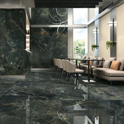 تصویر 1 از سرامیک رگه دار سبز با کیفیت عالی