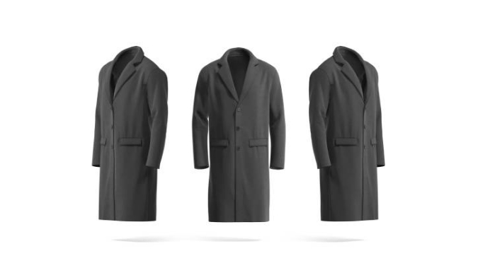 تصویر 5 از مانتو حجاب اداری یقه ایستاده جیب دار