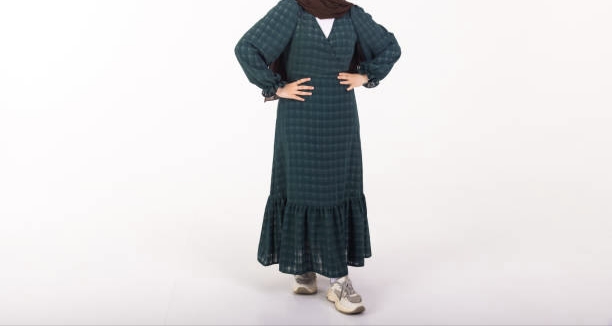 تصویر 5 از مانتو حجاب بلند ایرانی فری سایز راحت