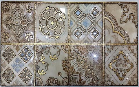 تصویر 3 از سرامیک گل برجسته عمده ارزان