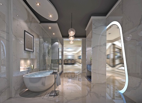 تصویر 3 از سرامیک پرسلان گرانیتی با جلوه سنگ طبیعی