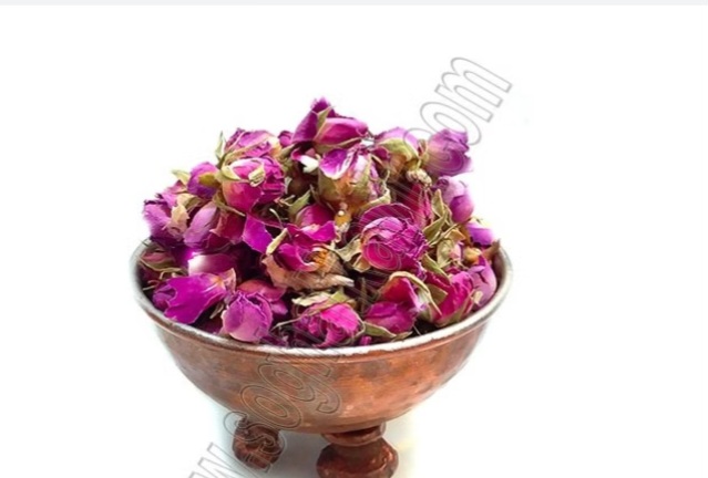 خرید اینترنتی غنچه گل‌ محمدی خشک بصورت فله ای