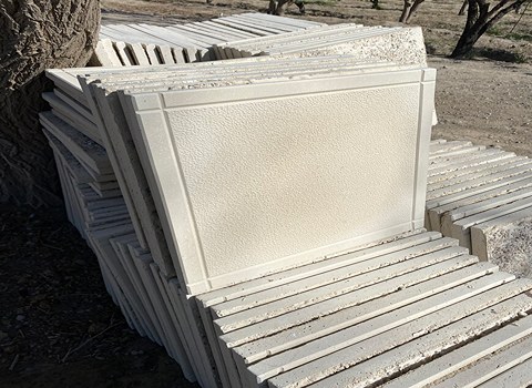 تصویر 1 از قیمت موزاییک چرمی پیاده رو طوسی + رقابتی و به صرفه