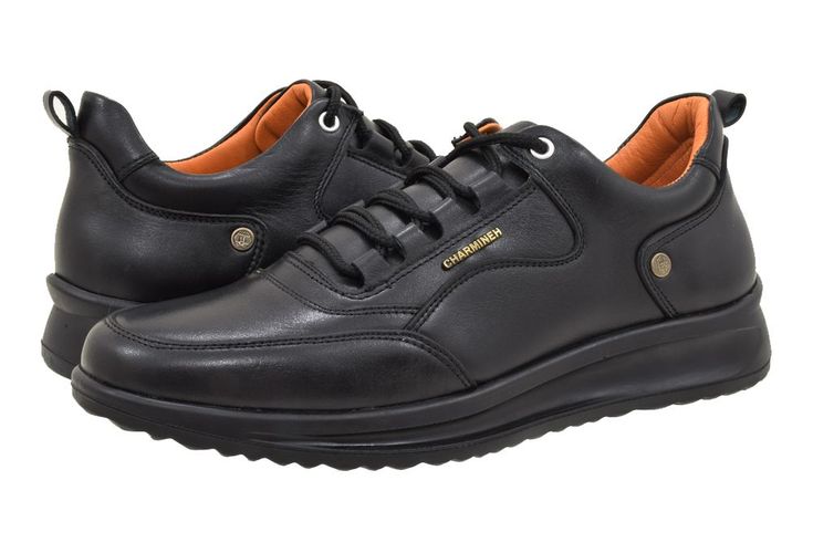 تصویر 2 از کفش چرم مردانه طبی کفی نرم