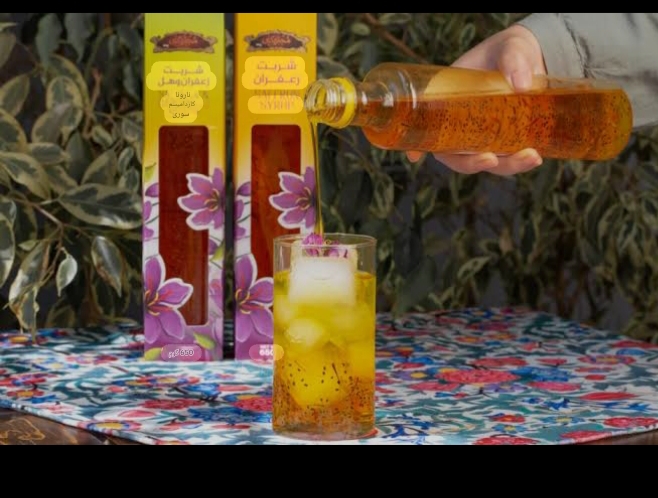 تصویر 1 از فروش ویژه شربت زعفران هل مجتهدی خرید عمده