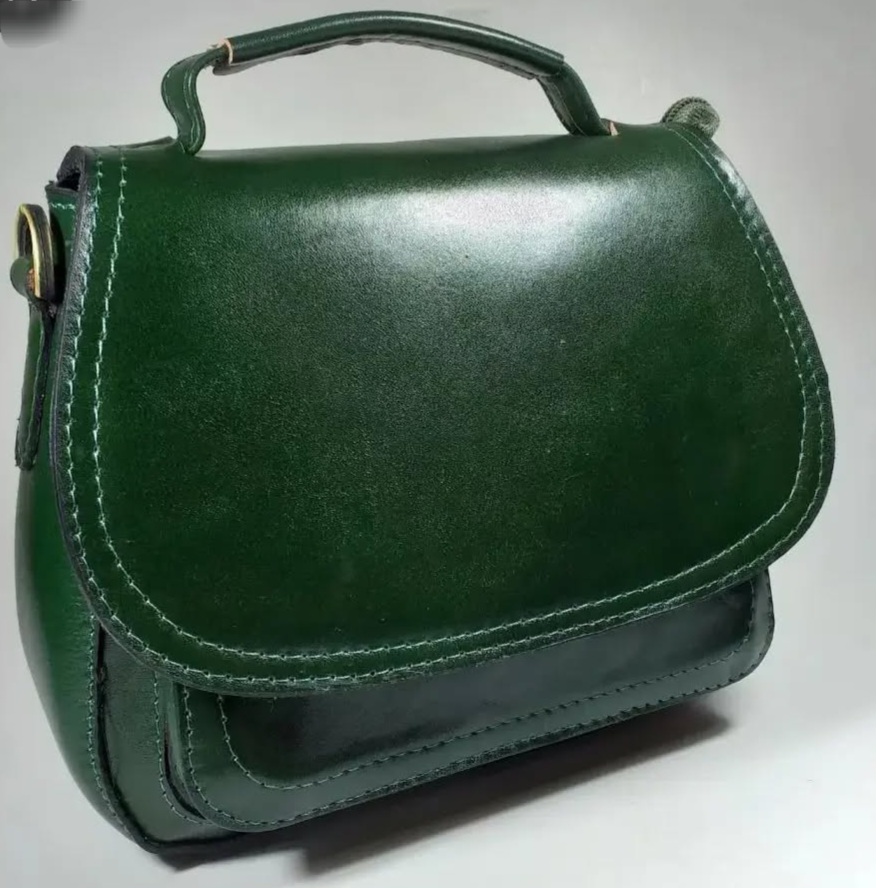 کیف دوشی زنانه چرم دستدوز با فروش استثنایی