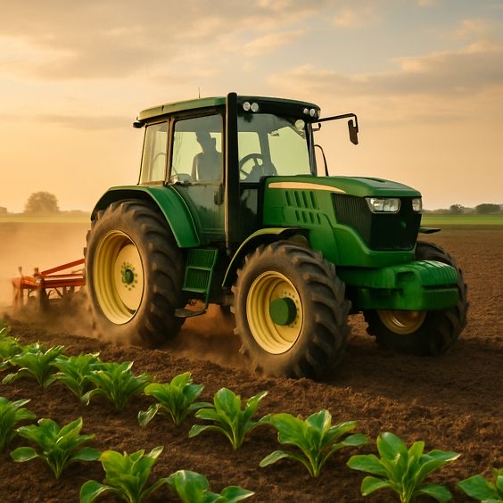 تصویر 4 از تراکتور دیزلی با قدرت بالا و مصرف بهینه سوخت