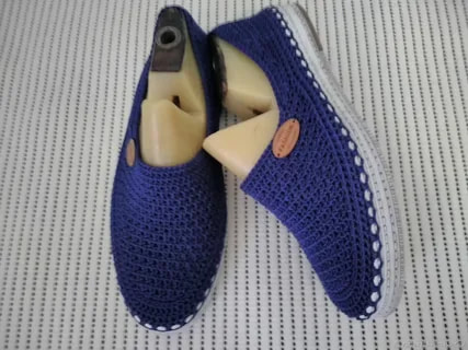 تصویر 1 از گیوه مردانه سرمه ای کلاسیک شیک