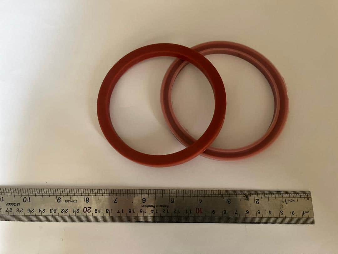 تصویر 1 از واشر سیلیکونی در ابعاد مختلف